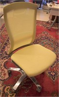 KNOLL HIGH BACK ARMLESS TASK CHAIRS