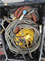 Extension cords and booster cables