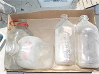 4 Burschel's gallon jugs each X4  BACK PORCH Each