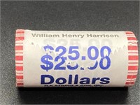 $25 Dollars William Henry Harrison GEM ROLL