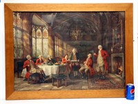 Large Framed Art - English Lordship Print