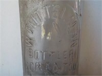 W.Mittelman Bottler scranton pa, 6" 2 ,mold