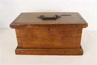 Antique Wood Ballot Box