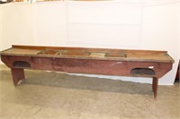 Antique Underbar w/COPPER 3 Compartment Sink