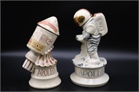 Astronaut & Apollo Liquor Decanters