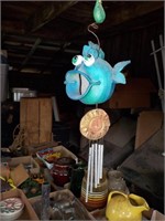 Hand made fish hanging wind chime SHED