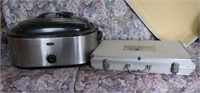 BBQ set and Electric Roaster