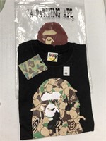 A BATHING APE MEN'S SHIRT SIZE 3XL