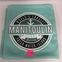 54''x84'' PRO WEAVE SWEATSHIRT BLANKET MANITOULIN