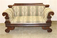 Simple Early American Classical Sofa