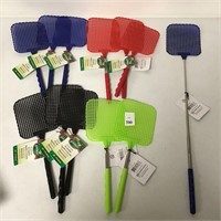 12 PCS ANNIE;S. GARDEN ADJUSTBLE FLY SWATTER