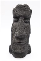 Lava Rock Moai Easter Island Sculpture