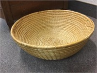 17" Woven Indian Basket