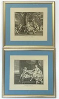 Pair of 19th Century French Engravings.