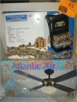 ELECTRIC COIN SORTER, NEW IN BOX CEILING FAN