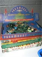 4 BOXES VINTAGE CHRISTMAS LIGHTS (ALL WORKING)