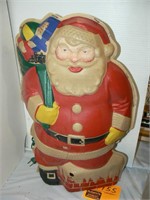 1964 WINCHESTER MOLDED CELLULOID LIGHTED SANTA