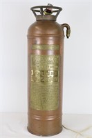 Old Fire Extinguisher Lamp