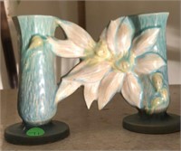 Roseville Double Bud Vase