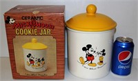 1961 Mickey Cookie Jar in Box
