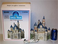 Disney Magic Lighted Castle w Box