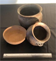 Authentic Native American Indian Pots