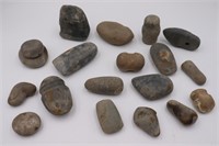 Assorted Native Carved Stone Tools