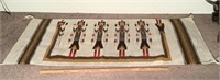 "Yei" Style Native American Indian Rug