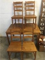 Ikea Dining Table & 4 Chairs