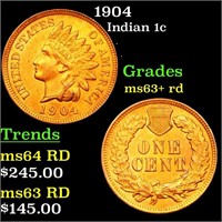 1904 Indian 1c Grades Select+ Unc RD