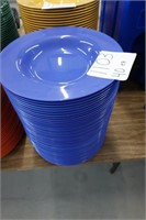 APPROX 40 BLUE BOWLS