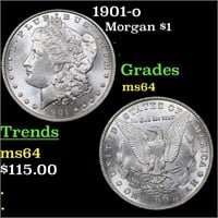 1901-o Morgan $1 Grades Choice Unc