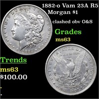 1882-o Vam 23A R5 Morgan $1 Grades Select Unc
