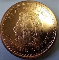 5oz Copper Round