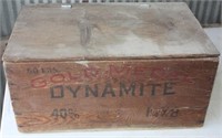 Gold Medal Dynamite Wooden Box