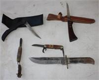 5 Various Knives