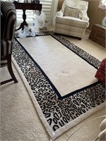 L - Leopard Accent Area Rug