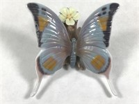 Lladro Porcelain Butterfly 1999