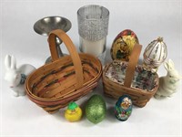 Easter Themed Items Longaberger +