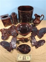 *LPO* Beautiful Mocha Brown, Butterfly Home