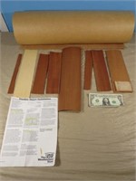 *Roll Of Sheet Wood And Sheet Wood Samples