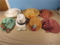 *7 Dress Hats, Women And Mens