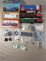 Various Ho Scale Trains And Boxcars w/ Ton Of
