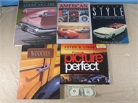 5 Classic Car Books, ( Opentop Style, Classic
