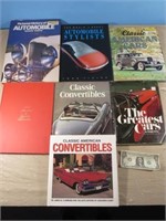 7 Classic Car Books, (Classic American