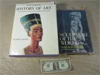 2 Art Books, ( Sheldon Cheney, Sculpture Of The
