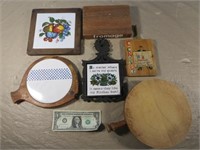 *Various Trivets/Cheese Boards