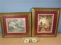 *2 Beautiful Framed Picture By Glynda Turley, 1ft
