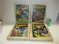 4 Toiles Spiderman.  10x14''