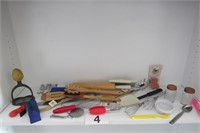 Kitchen Clutter Lot - Masher - Sharpener & More